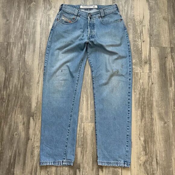 Vintage Diesel Cochise Western Wear Denim Jeans Size 33x32 - Picture 4 of 7